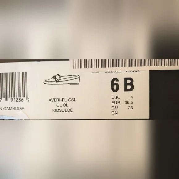 Lauren Ralph Lauren Averi Nappa Leather Loafer in Classic Olive Size 6B New - Picture 10 of 10